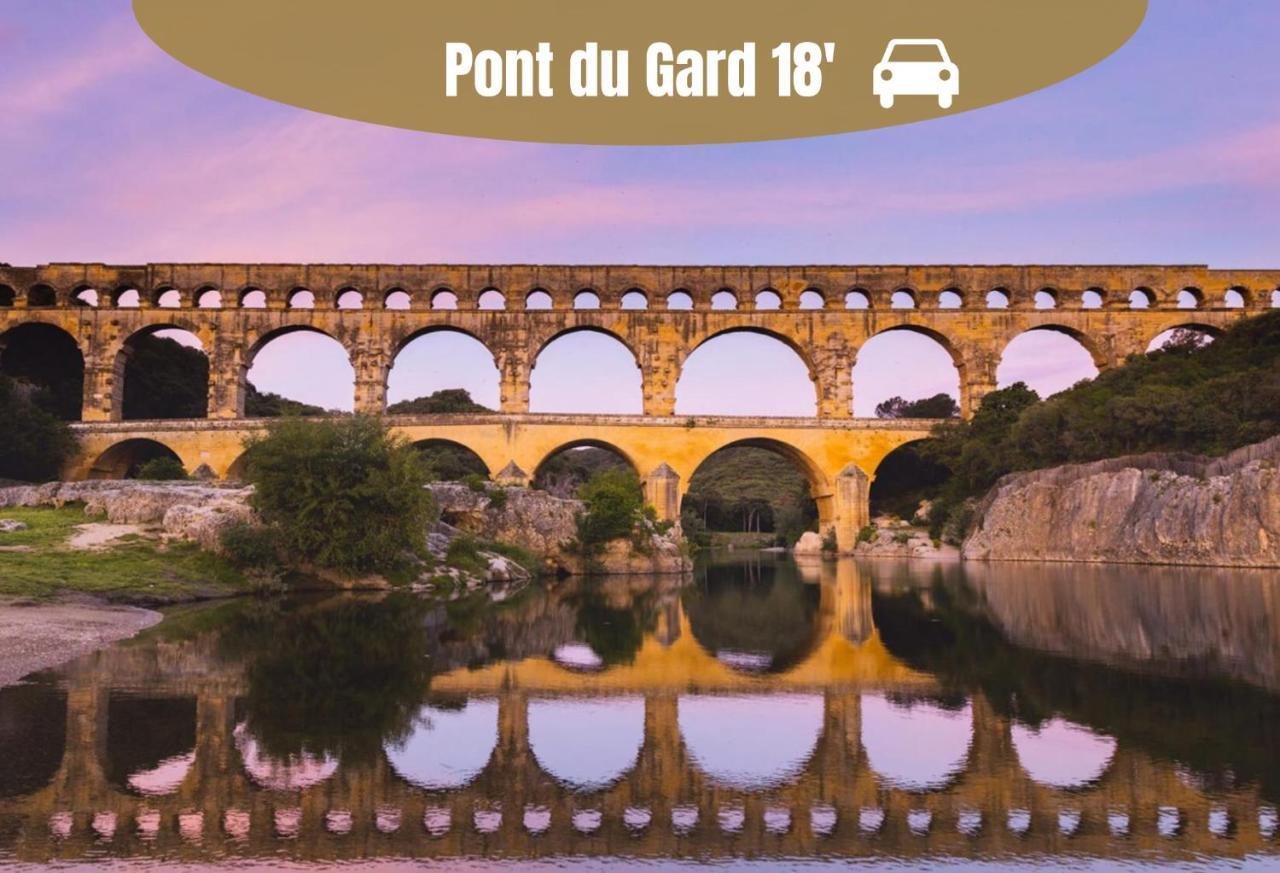 La Casita - Studio Confort Avec Parking Prive - Lit Douillet - Centre Uzes, Pont Du Gard Buitenkant foto
